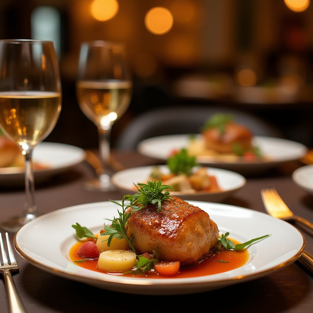 Premium restoran özel akşam yemeği