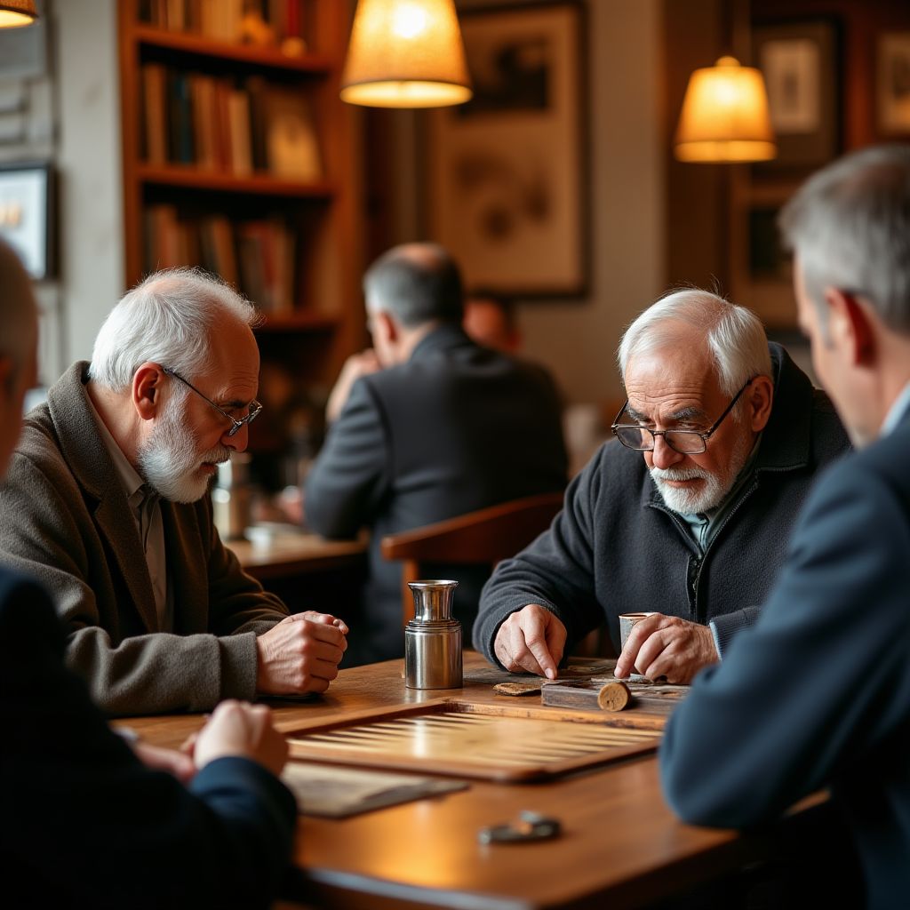 Kahve kültürü turu geleneksel kahvehane